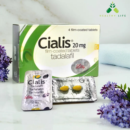 Cialis Film Coated Tadalafil Tabalets for Erectile Dysfunction Treats (ED)