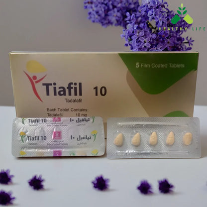 C-Tiafil 10mg Iran Film Coated Tadalafil 1×5 Tablets for Erectile Dysfunction Treats (ED)